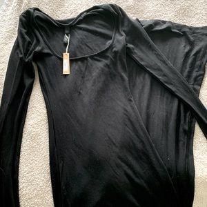 SKIMS long sleeve soft lounge slip dress